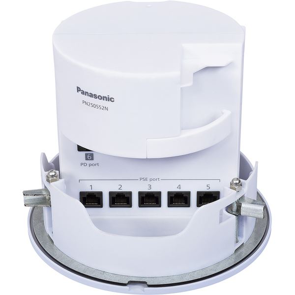 【送料無料】パナソニックLSネットワークス 天井埋込型PoEスイッチングハブ CiLIN-5PoE+PD PN250552N