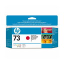 【送料無料】(まとめ) HP73 インクカートリッジ クロムレッド 130ml 顔料系 CD951A 1個 【×10セット】