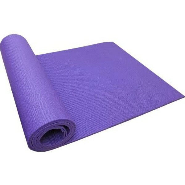 【送料無料】ヨガマット ストレッチマット 【厚さ6mm パープル 1本】 約幅610mm×長1730mm