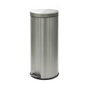 【送料無料】(まとめ) ステンレスペダルボックス 30L SU-909-930-0 1台 【×5セット】