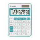 【送料無料】(まとめ) キヤノン 電卓 ミニ卓上モデル LS-105WUC-BL 10桁 ブルー 2306C004 1台 【×3セット】