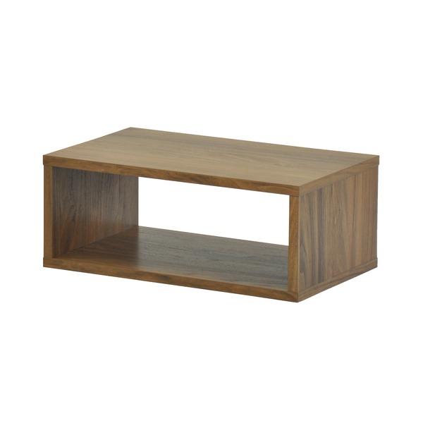 【送料無料】リビング収納 幅50cm×奥行30cm×高さ20cm 5020 ウォルナット 組立品 オープンラックシステム マルチ収納棚 テレビ台 本棚【代引不可】