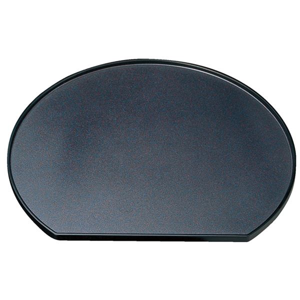 【送料無料】尺1 京型半月盆/トレー 【王朝普賢塗SL A】 331×293×13mm 日本製 〔和食 レストラン 居酒屋 店舗 お店〕【代引不可】