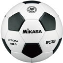 【送料無料】MIKASA（ミカサ）サッカーボール 検定球5号 ホワイト×ブラック 【SVC5500WBK】 スポーツ・レジャー スポーツ用品・スポーツウェア サッカー用品 その他のサッカー用品 レビュー投稿で次回使える2000円クーポン全員にプレゼント