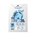 【送料無料】(まとめ) シモジマ LDポリ 025E 20L 透明 10枚入 【×50セット】