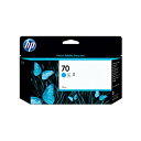 【送料無料】(まとめ) HP70 インクカートリッジ シアン 130ml 顔料系 C9452A 1個 【×10セット】