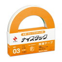 (まとめ) ニチバン ナイスタック 両面テープ 強力タイプ プラスチック用 大巻 15mm×15m NW-PK15 1巻 【×30セット】(4)