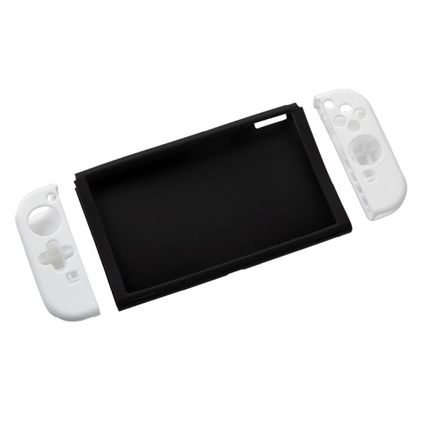 【送料無料】Digio2 SWITCH 有機ELモデル用 シリコンカバー セパレートタイプ ホワイト SZC-SWE04W AV・デジモノ タブレット・周辺機器 ケース レビュー投稿で次回使える2000円クーポン全員にプレゼント