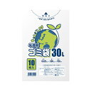 【送料無料】(まとめ) シモジマ LDポリ 025E 30L 半透明 10枚入 【×50セット】