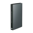 【送料無料】(まとめ)TANOSEE 名刺ホルダー 固定式コンパクト 120名用 ヨコ入れ ブラック 1冊 【×30セット】