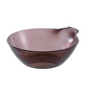 【送料無料】〔30個セット〕 洗い桶 洗面器 約幅25cm 約2.5L スモークブラウン フック穴付き リッチェル HG カラリ 浴室 風呂 バスルーム
