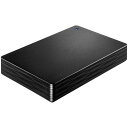 【送料無料】アイ・オー・データ機器 USB3.1 Gen1/2.0対応ポータブルハードディスク「カクうす Lite」 ブラック5TB HDPH-UT5DKR