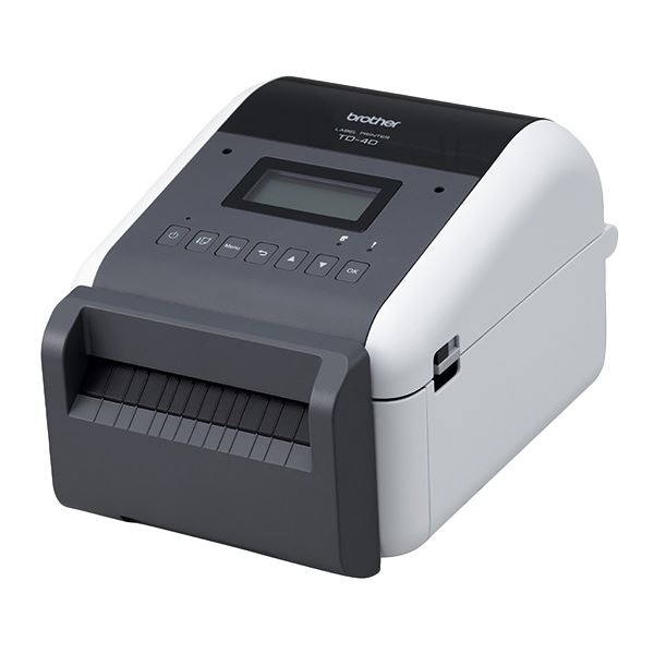 【送料無料】ブラザー工業 4インチラベル幅感熱ラベルプリンター/300dpi/USB/有線LAN/Wi-Fi/Bluetooth/RS-232C/USBホスト TD-4550DNWB