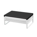 【送料無料】リヒトラブ 机上台 引出し付ハイタイプ幅390mm 黒 A-7342-24 1台