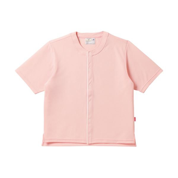 【送料無料】トンボ 半袖シャツエコ・メッシュ防縮ニット オレンジピンク Lサイズ CR837-13-L 1着