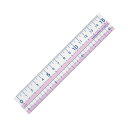 【送料無料】(まとめ) コクヨ 直線定規(まなびすと)(再生PET樹脂製) 15cm ピンク GY-GBA110P 1セット(10本) 【×3セット】