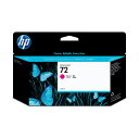 【送料無料】(まとめ) HP72 インクカートリッジ マゼンタ 130ml 染料系 C9372A 1個 【×10セット】