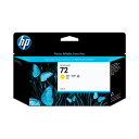 【送料無料】(まとめ) HP72 インクカートリッジ イエロー 130ml 染料系 C9373A 1個 【×10セット】