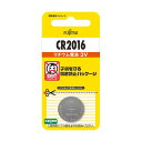 【送料無料】(まとめ)FDK 富士通 リチウムコイン電池 3VCR2016C(B)N 1個 【×10セット】