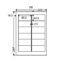 【送料無料】東洋印刷 ワープロラベル ナナ NEA-210 A4 500枚