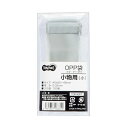 【送料無料】(まとめ) TANOSEE OPP袋 フタ・テープ付小物用(小) 40×80+40mm 1セット(1000枚:100枚×10パック) 【×10セット...