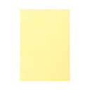 【送料無料】(まとめ) TANOSEE 色画用紙 八つ切 クリーム 1パック(10枚) 【×50セット】