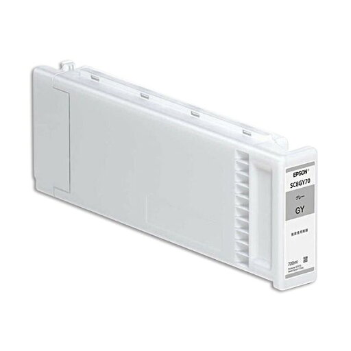 【送料無料】エプソン インクカートリッジ グレー700ml SC8GY70 1個 【送料無料】エプソン インクカートリッジ グレー700ml SC8GY70 1個