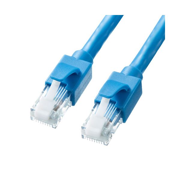 【送料無料】サンワサプライ カテゴリ6ALANケーブル KB-T6ATS-30BL