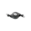 【5個セット】エレコム LANケーブル/CAT6/爪折れ防止/巻取/2.5m/ブラック LD-MCTGT/BK2X5