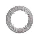 (まとめ) TRUSCO ステンレスワイヤーロープ Φ2mm×5m CWS-2S5 1巻 【×5セット】