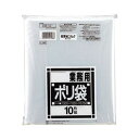【送料無料】(まとめ)日本サニパック Lシリーズ 業務用ポリ袋 ダストカート用 透明 150L L-98 1パック(10枚)【×20セット】