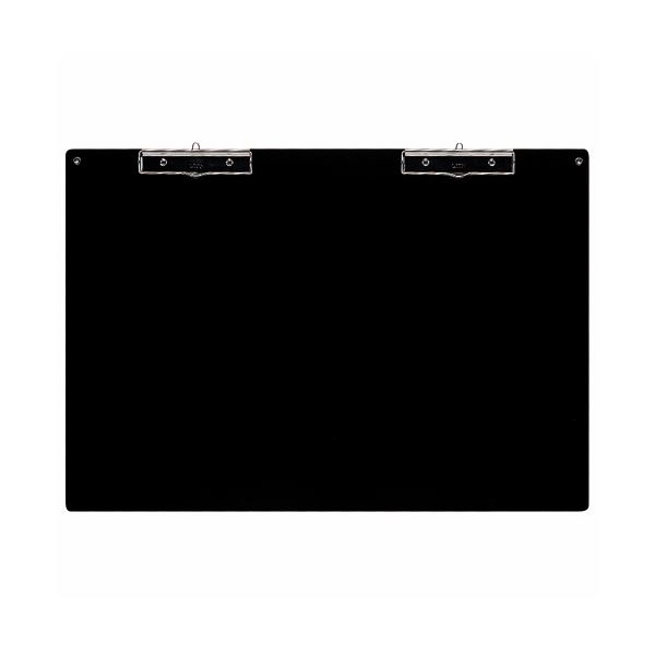 【送料無料】(まとめ) ライオン事務器 アート用箋挟 A2ヨコ 黒 No.71 1枚 【×5セット】