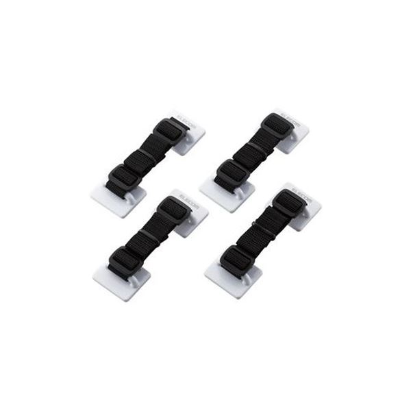 【送料無料】エレコム 耐震ベルト4本入 〜50V型 TS-004N2