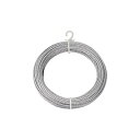 【送料無料】TRUSCO メッキ付ワイヤロープ Φ9mm×20m CWM-9S20 1本