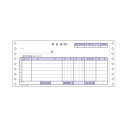 【送料無料】コクヨ 連続伝票用紙伝票フォーム(税額記入合計欄)税抜 納品書(請求・受領付)Y10×T4_1/2 ノーカーボン紙(ブルー発色)4P EC-テ105...