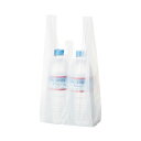 【送料無料】(まとめ) TANOSEE 乳白レジ袋 8号ヨコ160×タテ340×マチ幅90mm 1パック(100枚) 【×100セット】