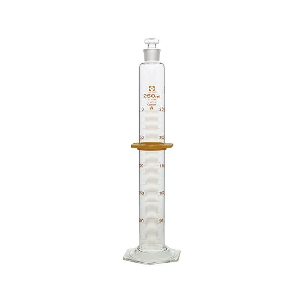 【送料無料】有栓メスシリンダー カスタムA 250mL 【026580-250】