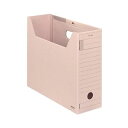 【送料無料】(まとめ)コクヨ ファイルボックス-FS(Fタイプ)A4ヨコ 背幅102mm ピンク フタ付 A4-LFFN-P 1セット(5冊)【×5セット】