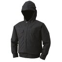 【送料無料】KU91410 空調服 R 綿薄手フード付 服のみ チャコール M