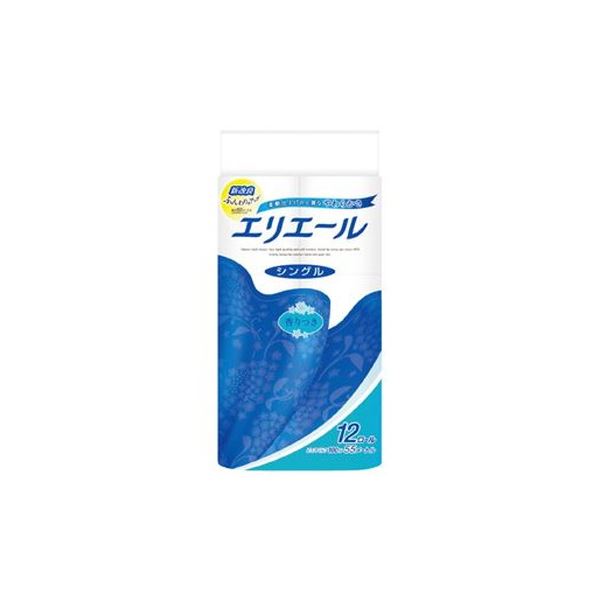 【送料無料】（まとめ）大王製紙 エリエール トイレットペーパー S 12ロール【×3セット】 生活用品・インテリア・雑貨 日用雑貨 トイレットペーパー レビュー投稿で次回使える2000円クーポン全員にプレゼント