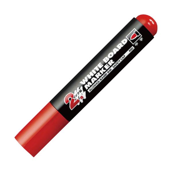 【送料無料】（まとめ） コクヨホワイトボード用マーカー（中字・ロング筆記タイプ） 赤 PM-BL102R 1セット（10本） 【×5セット】