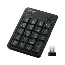 【送料無料】エレコム 無線静音テンキーパッド ブラック TK-TDM022SKBK(2)