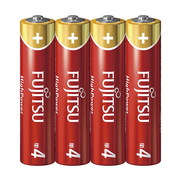 【送料無料】FDK 富士通 アルカリ乾電池ハイパワータイプ 単4形 LR03FH（4S） 1セット（40本：4本×10パック） 家電 電池・充電池 レビュー投稿で次回使える2000円クーポン全員にプレゼント