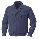 【送料無料】KU9055F 空調服 R 綿薄手 フルハーネス対応 ダークブルー 4L