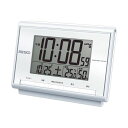 【送料無料】セイコー デジタル電波目ざまし時計SQ698S 1台