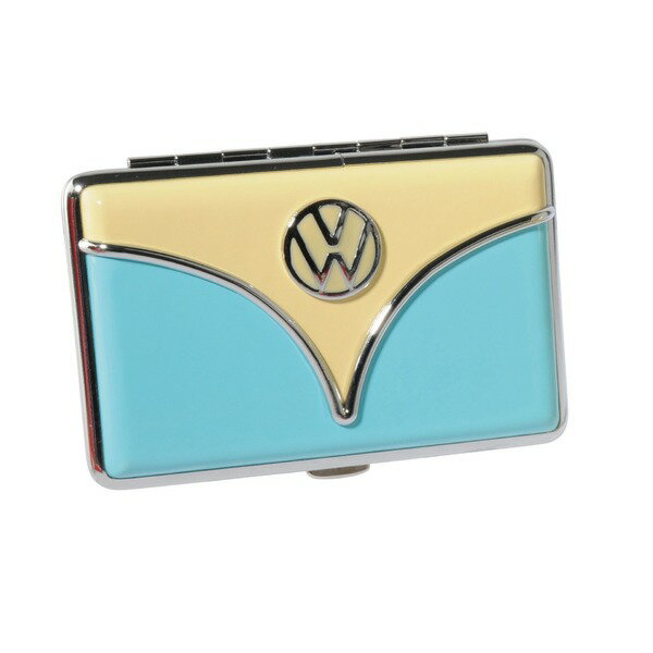 【送料無料】VW Collection T1バス ビジネスカードケース 名刺入れ クリーム×ブルー CR/BL BUVI02
