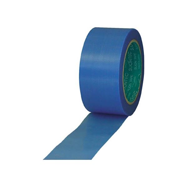 (まとめ) スリオンテック 養生用ハイクロステープ 38mm×50m ブルー 344500-BL-20-38X50 1巻 【×10セッ..