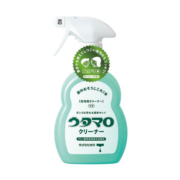 【送料無料】（まとめ）東邦 ウタマロクリーナー 本体 400ml 1本 【×5セット】 生活用品・インテリア・雑貨 日用雑貨 掃除洗剤 レビュー投稿で次回使える2000円クーポン全員にプレゼント