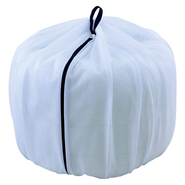 【送料無料】(まとめ) ふくらむ洗濯ネット/洗濯用品 【特大 70cm】 大容量 まとめ洗い 丸洗い ドラム式洗濯機対応 【×80個セット】