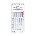 【送料無料】(まとめ) ゼブラ マイルドライナー新P 渋マイルド色 5色 WKT7-5C-NC-N 【×30セット】